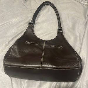 Vintage Leather brown shoulder purse